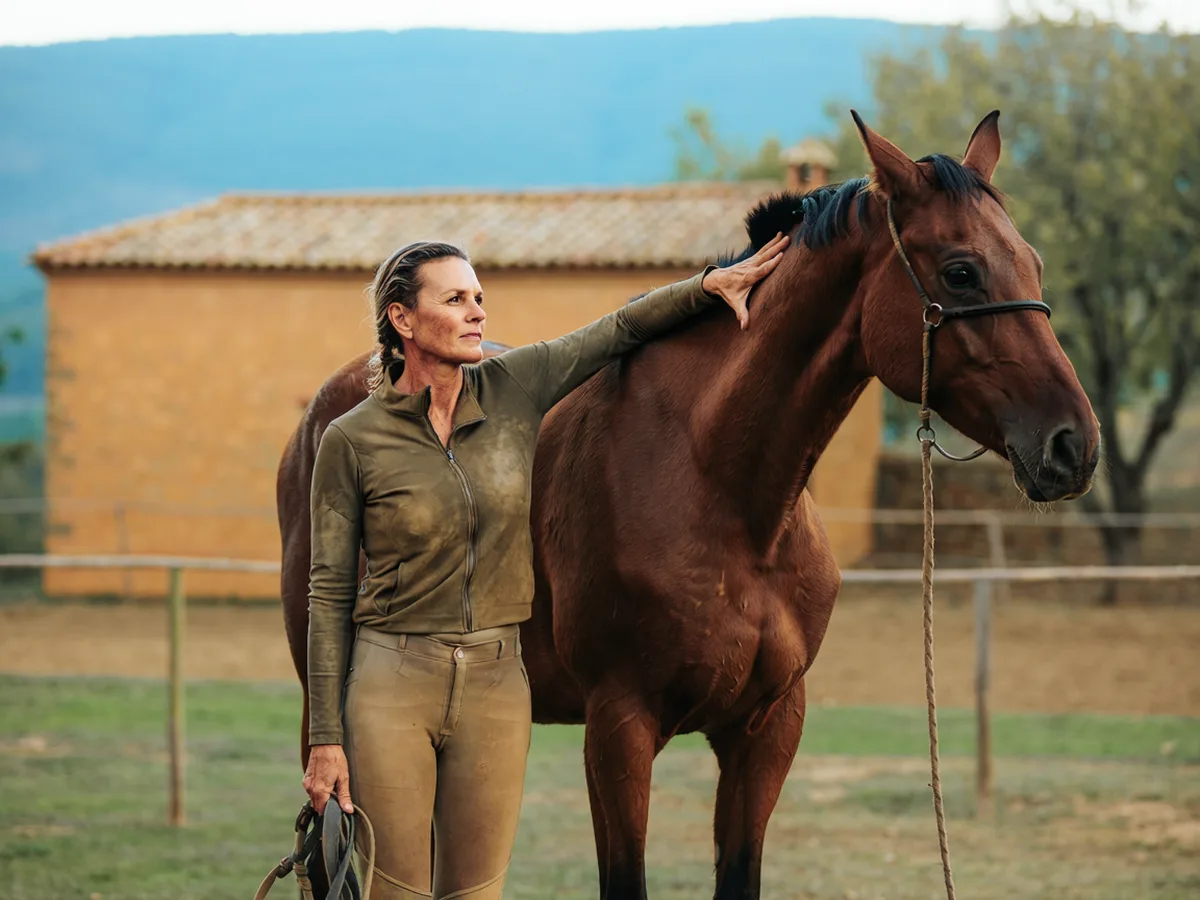 Cours d'équitation à L'Hôpital-le-Grand, Loire
